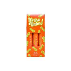 3 Pack California Mango It's the Balm! Lip Balm SPF 15