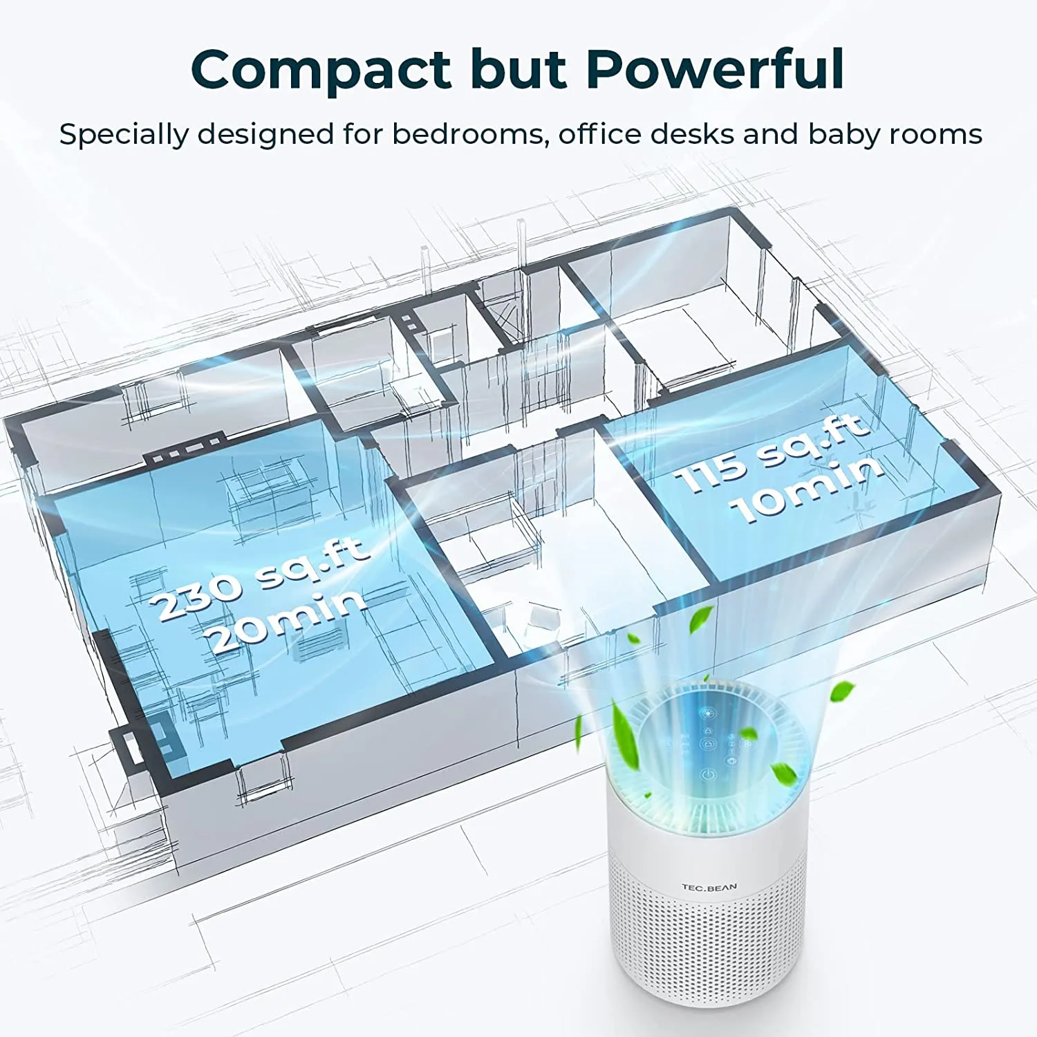 Air Purifiers with Adjustable Night Light