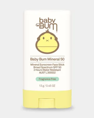 Baby Bum Mineral SPF 50  Face Stick Sunscreen
