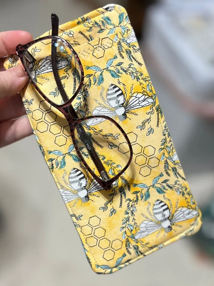 Cloth Handmade Eye Glass Cover - Multi