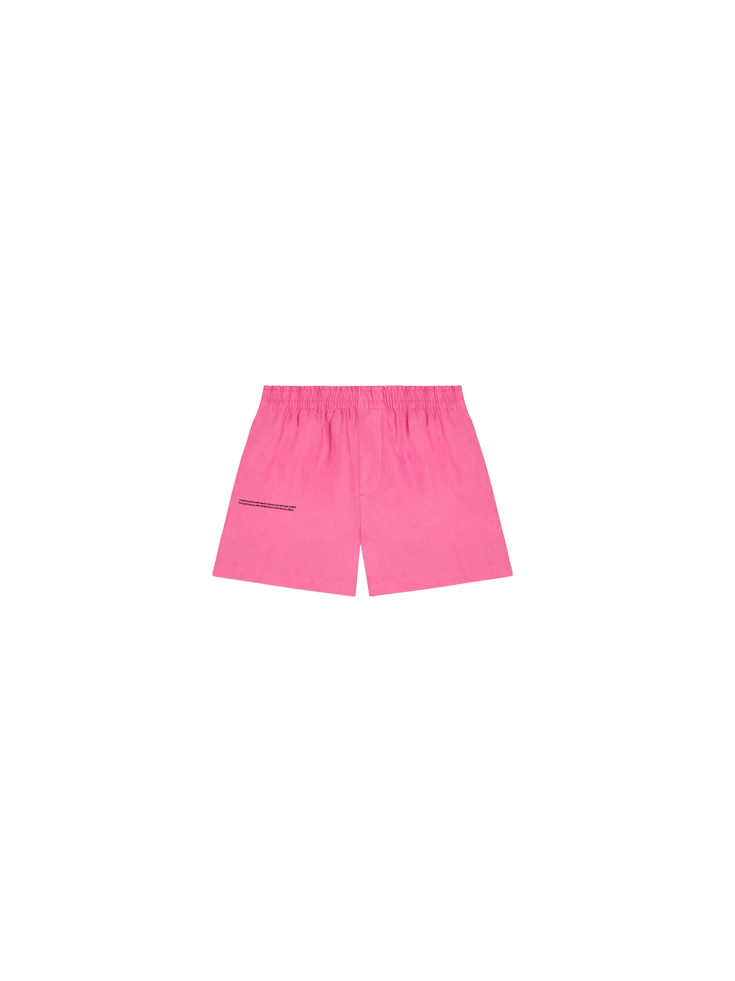 Kids Aloe Linen Shortsflamingo pink