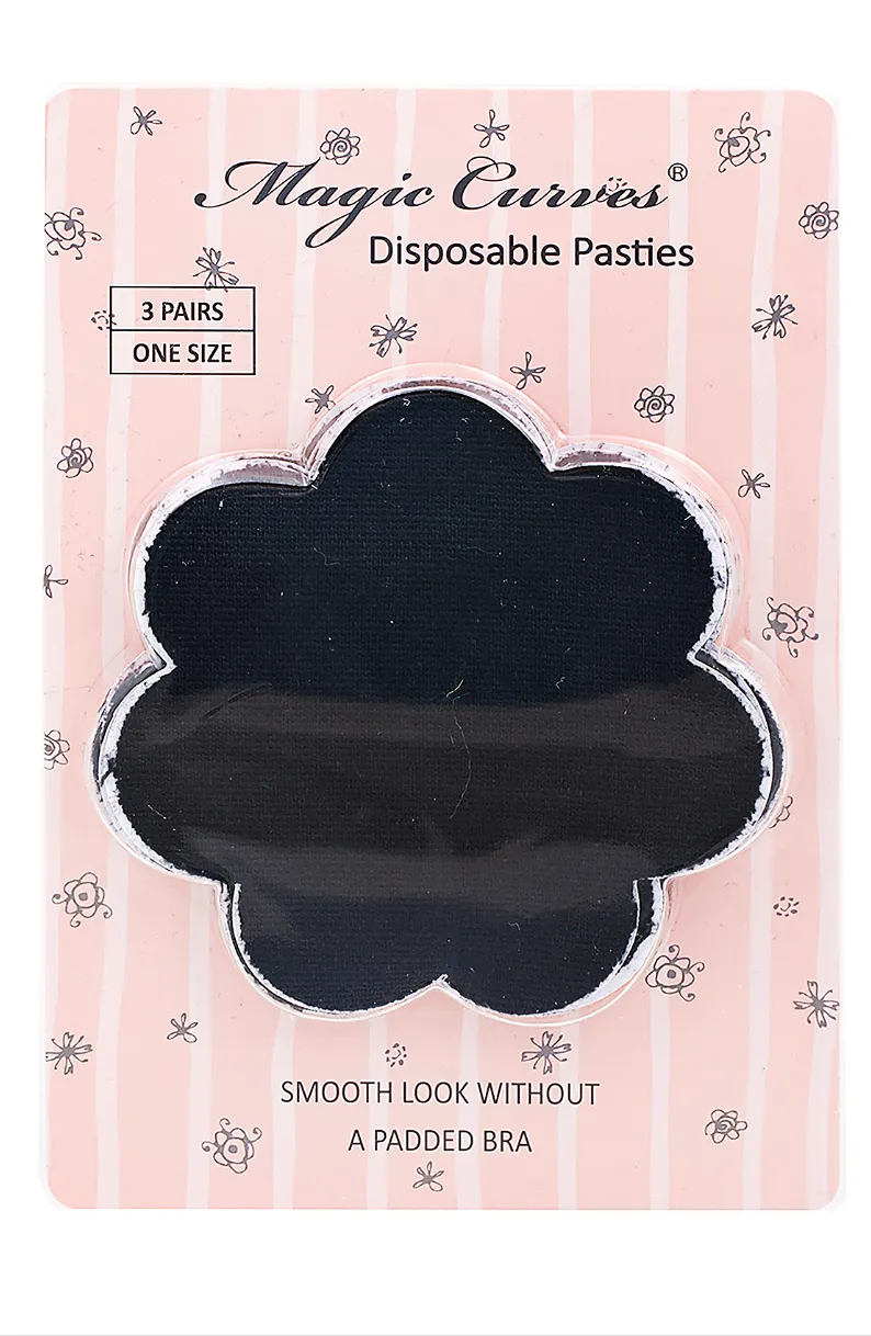 Magic Curves Disposable Pasties Three Pack - FINAL SALE