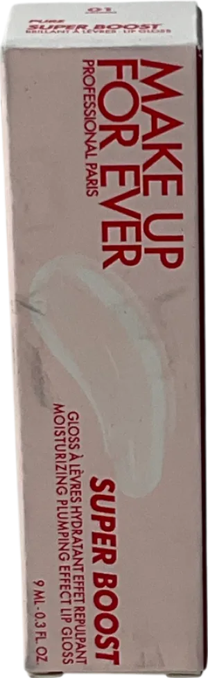 make up forever Super Boost Lip Gloss 01 9ml