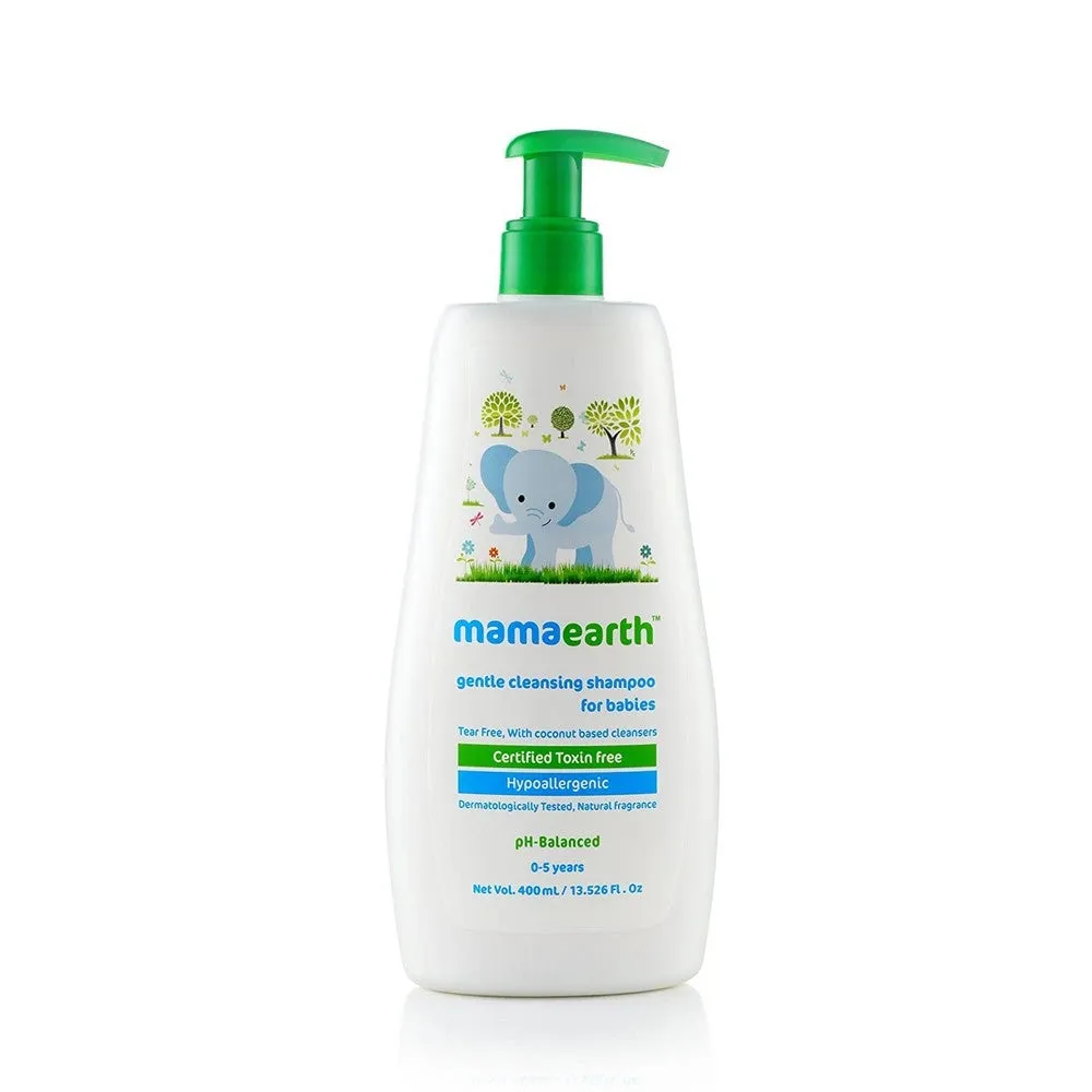 MamaEarth Gentle Cleansing Shampoo For Babies-400ml