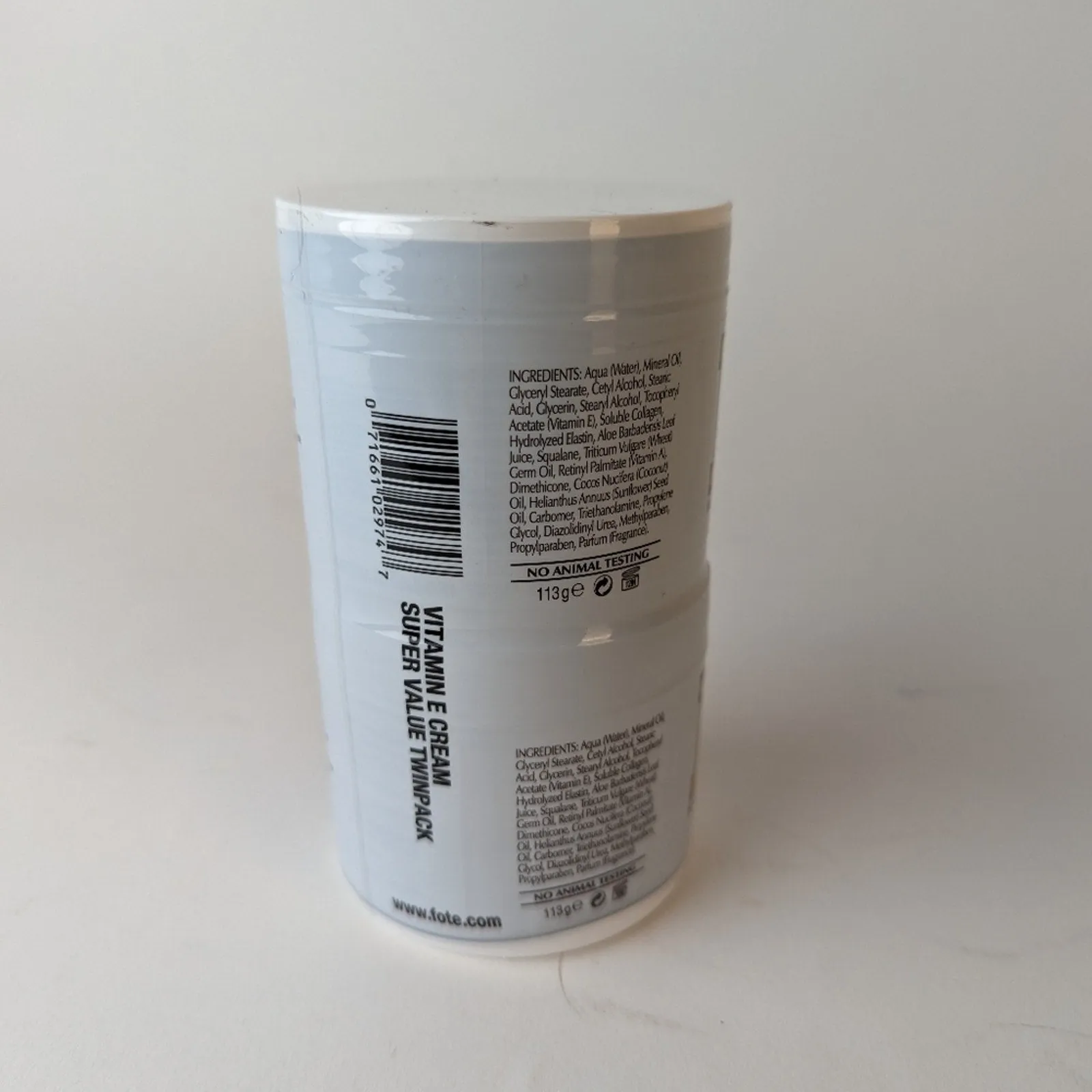 NWT Fruit of the Earth Vitamin-E Cream / 2 Pack