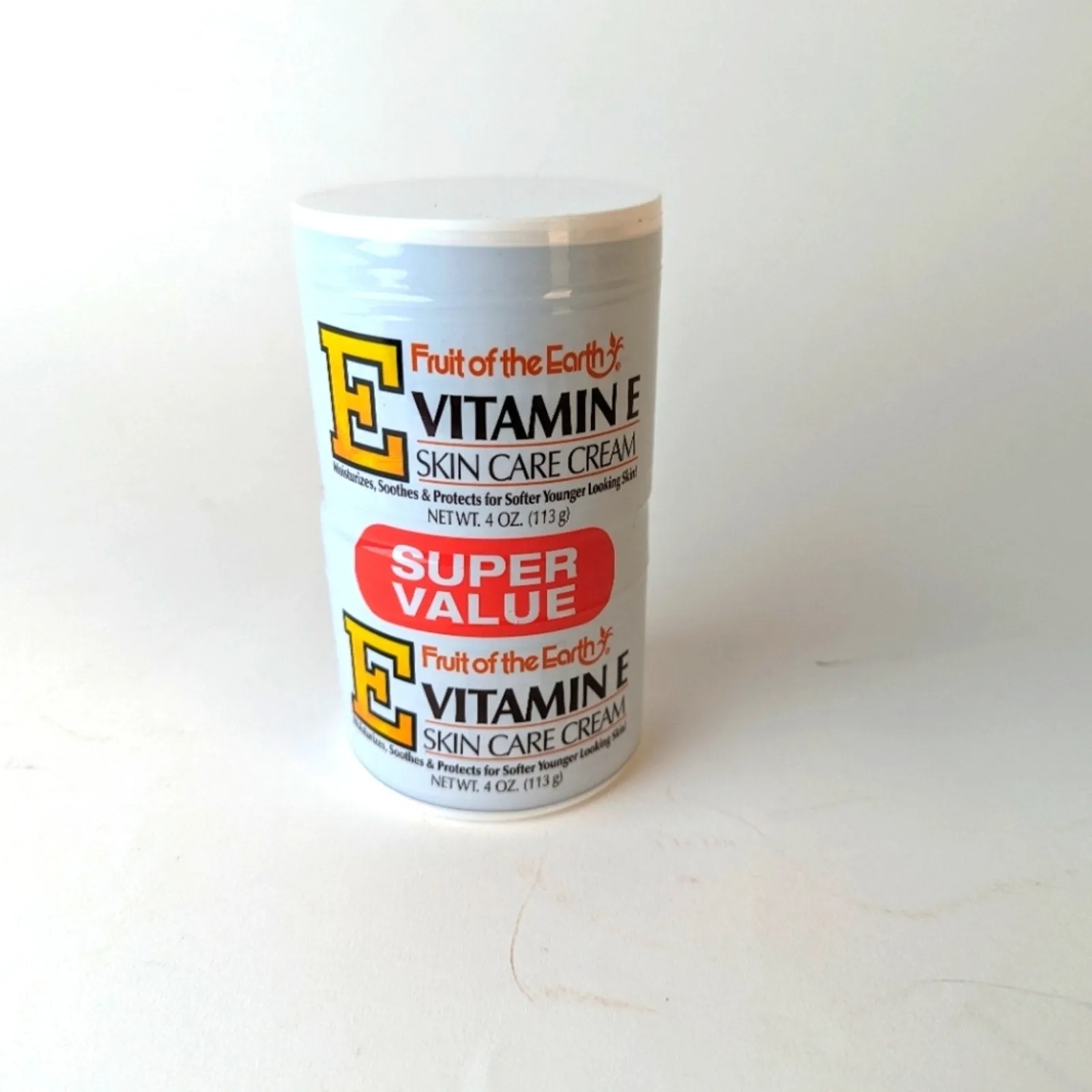 NWT Fruit of the Earth Vitamin-E Cream / 2 Pack