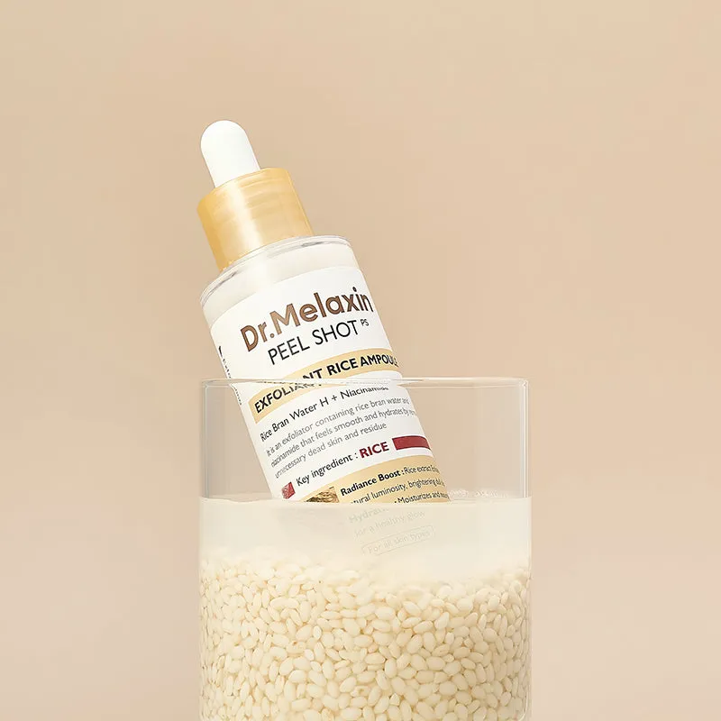 Peel Shot Exfoliant Rice Ampoule