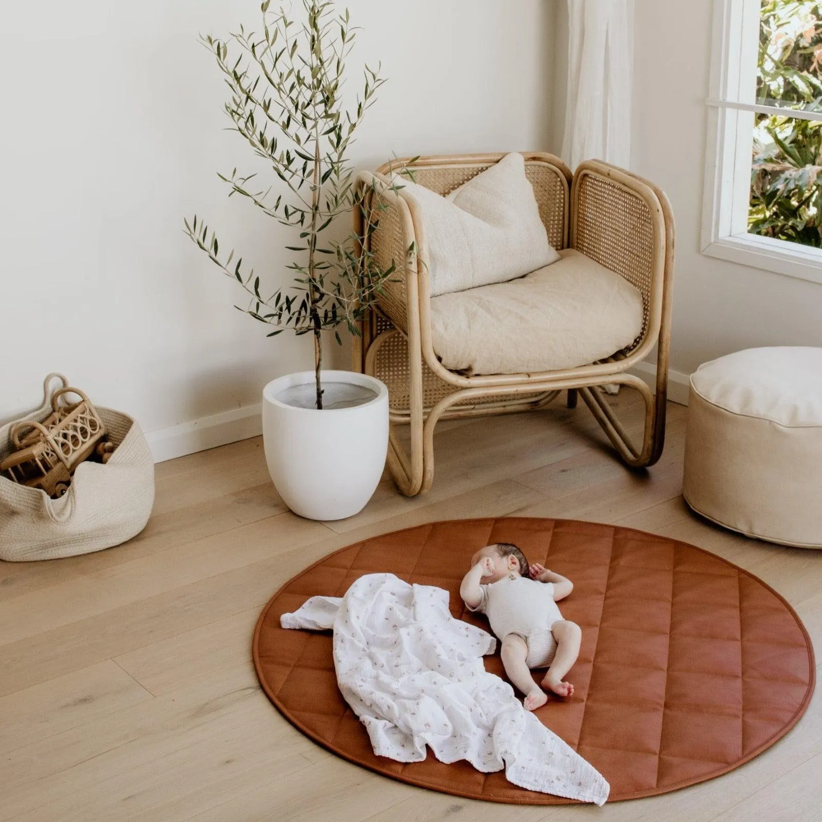 Quilted Play Mat - Terra