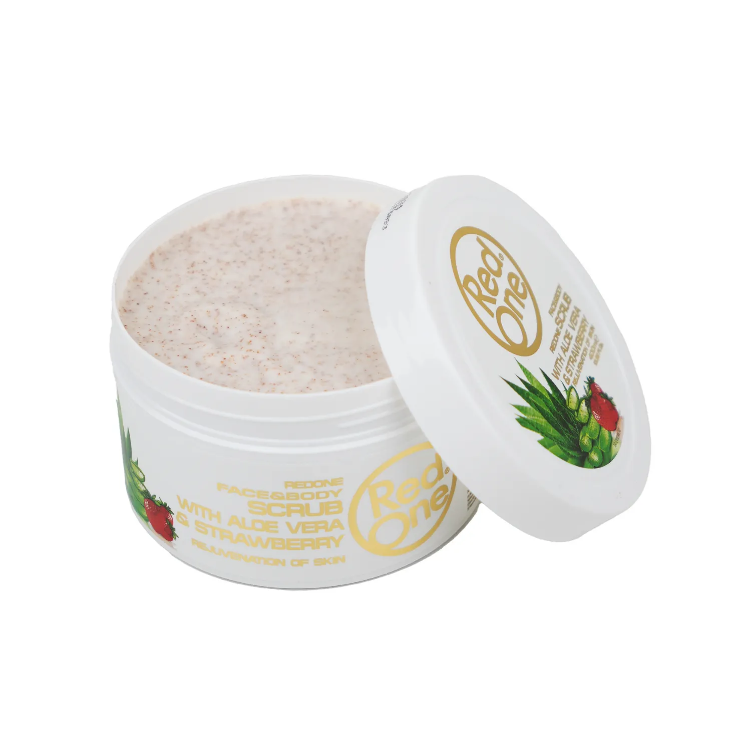 RedOne Strawberry Aloe Vera Facial Scrub 400ml