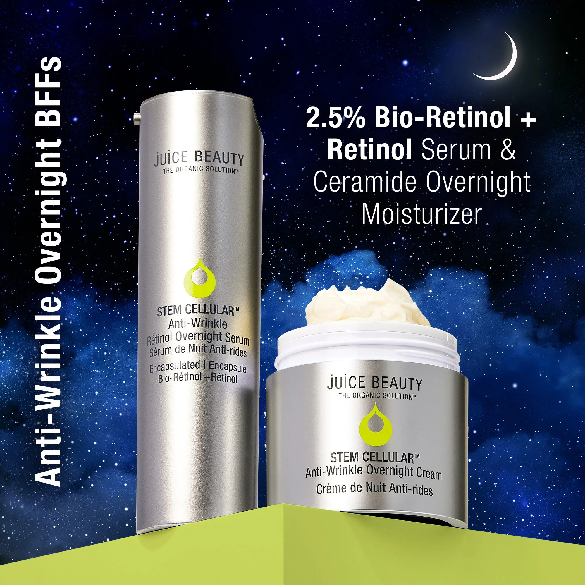 Stem Cellular Anti-Wrinkle Ceramide Overnight Cream