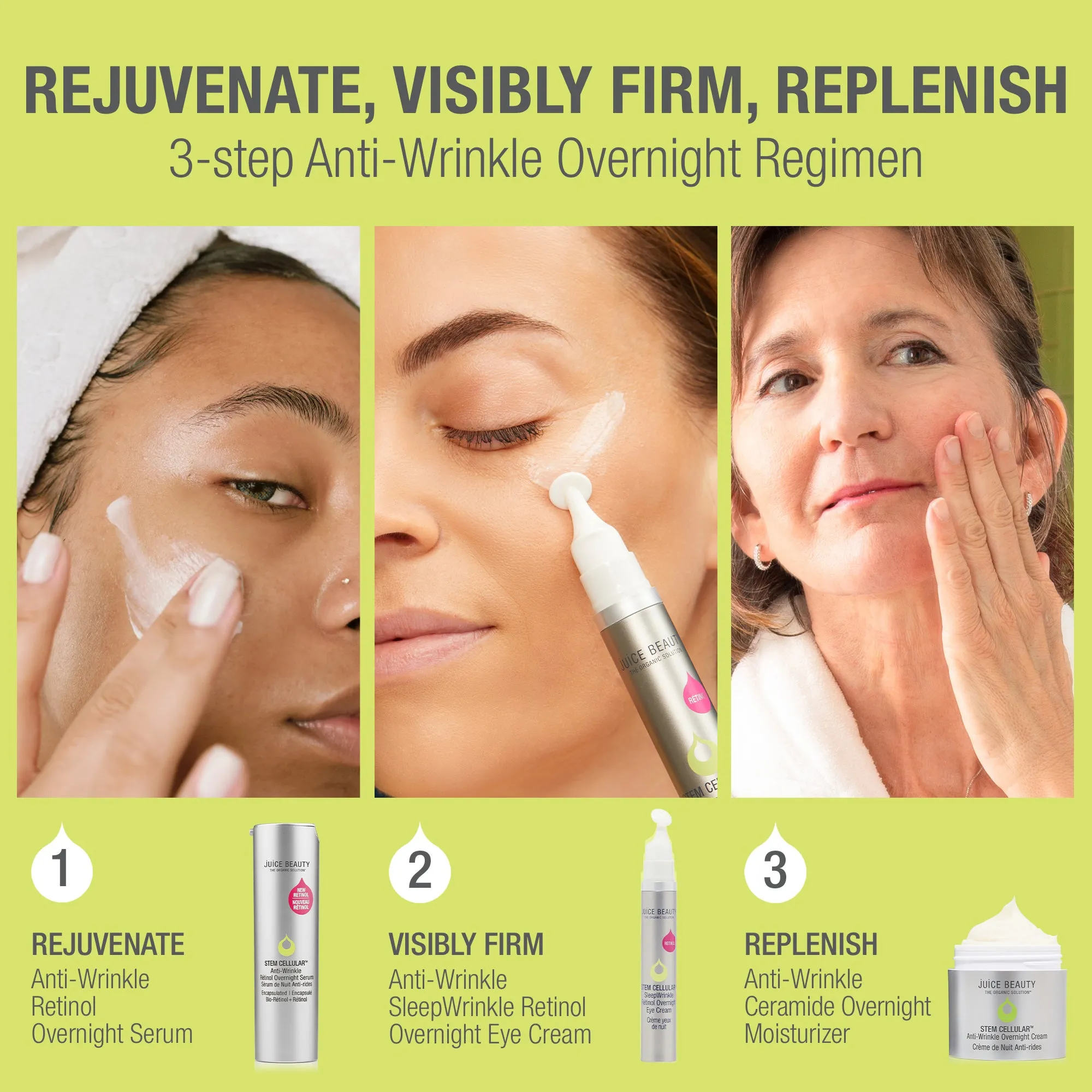 Stem Cellular Anti-Wrinkle Ceramide Overnight Cream