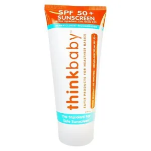 Thinkbaby Safe Sunscreen SPF 50  - Family Size 6 oz