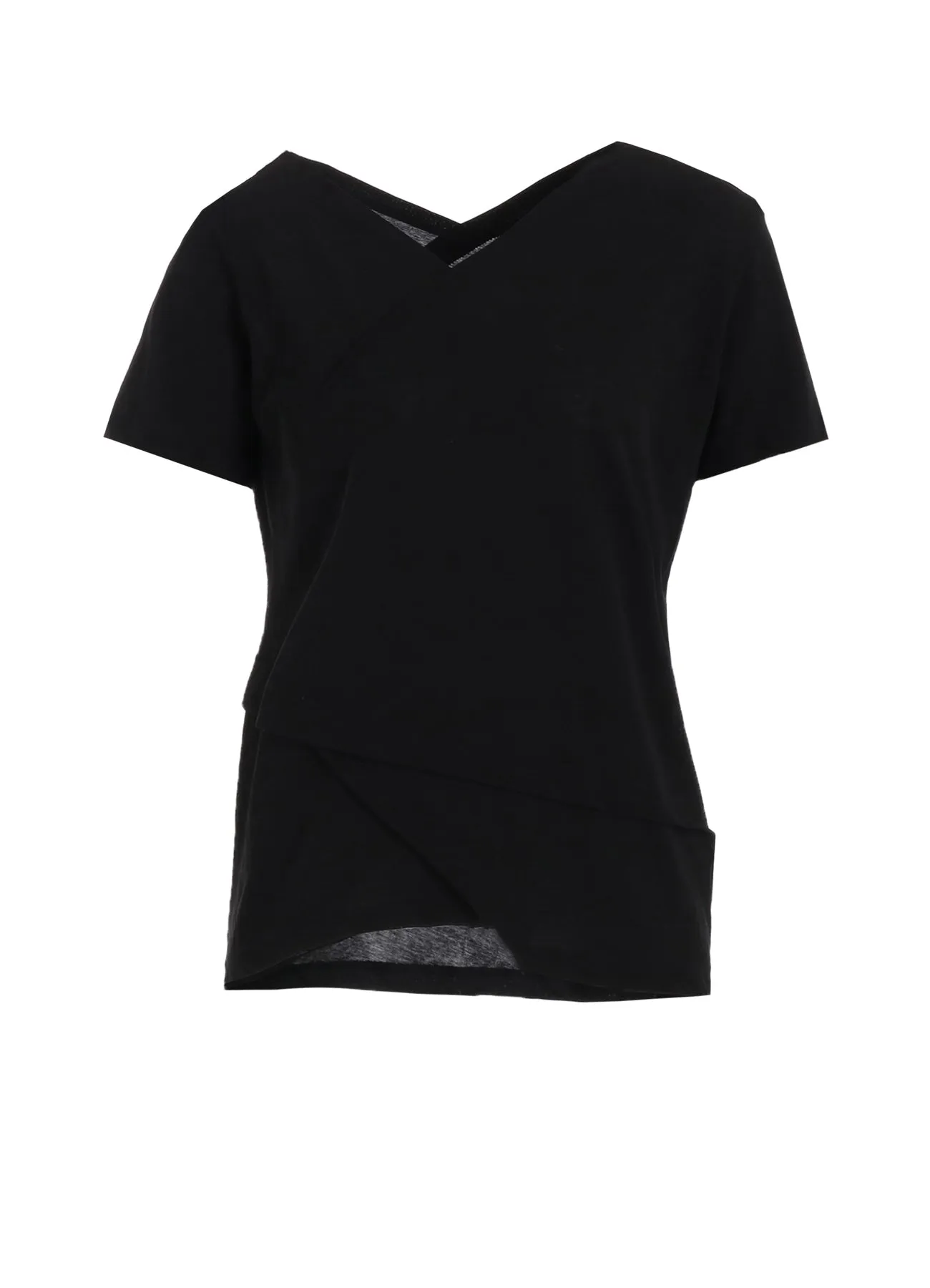 ULTIMA HIGH TWISTED JERSEY TUCK DETAIL SHORT SLV T